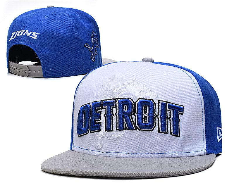 2021 NFL Detroit Lions Hat TX322->nfl hats->Sports Caps